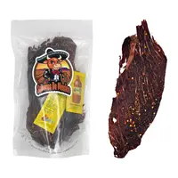 Carne Seca 3oz – Mexican-Style Beef Jerky, High Protein Snack with Valentina Hot Sauce | Original, Lemon Pepper, Chile de Árbol, or Chile Tepín