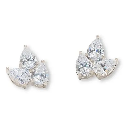 Radiance by Absolute™ x Marysol Patton 19.83ctw Pear-Cut Stud Earrings