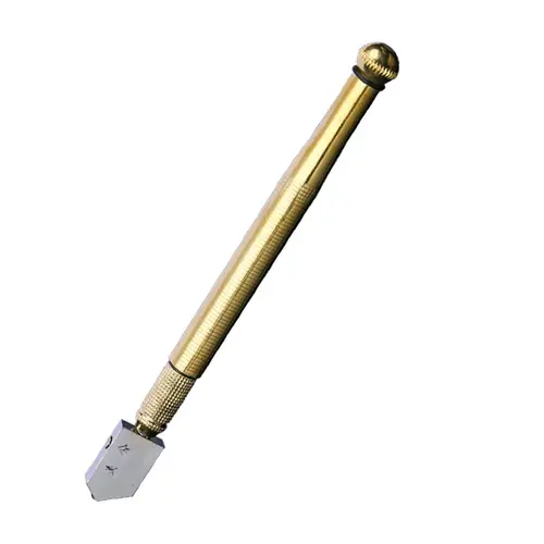 Glass Cutter with Diamond Head & Steel Blade for 3-15mm Glass, Anti-Slip Handle Tool for Precision Cutting Work,toolupgrade