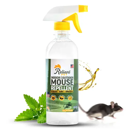 Reliant Pet Peppermint Oil Mouse Repellent Spray 16oz - Natural Mice Deterrent for Indoor & Outdoor Use - Mouse & Rat Repellent Spray for Home, Car Engines, RV - Pet Safe Pest Control - Deal for you sale - effective & 100% working, Deals For you days sale