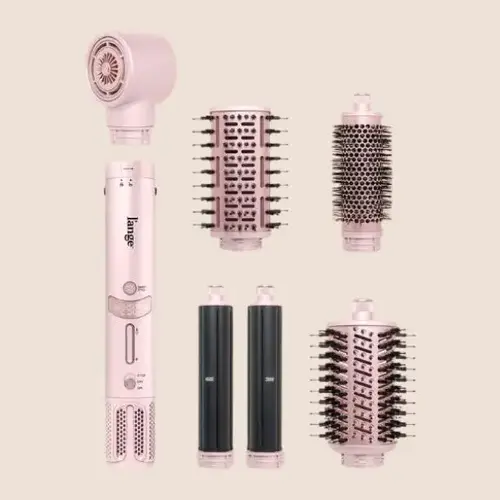 L'ANGE HAIR TurboStyle 5-in-1 Air Styler - Auto-Wrap Curlers, Volumizing Brush & Fast-Dry Brushless Dryer with Storage Bag