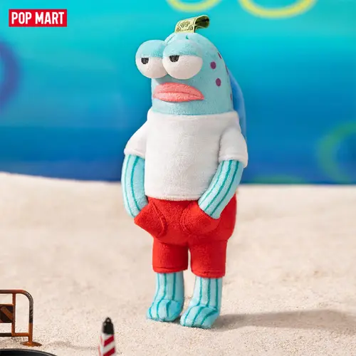 POP MART Bikini Bottom Buddies - Whimsical Plush Blind Box, Collectible Toys,summerwins