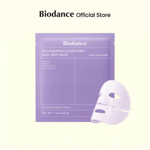[Biodance Official] PDRN Sleeping Mask - Caviar & PDRN, Hydrogel Overnight Wrapping Mask, Deep Firming, Rejuvenating, Anti-Aging, Radiance, K-beauty Skincare Mask