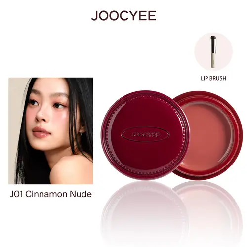 JOOCYEE Matte/Glazed Lip & Cheek Balm - Moisturizing Sheer Color Tint Makeup Product for Adults, Glossy Lips, Velvet Matte Look, All Skin Types, Christmas Gift, Back to School