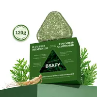 BSAPY Anti-Hair and Conditioner BSAPY Anti Hair Loss Shampoo Bar for Thinning Hair nourish dry hair120gDHT Blocker with Polygonum Ginseng Tea Tree Sulfate-FreeHerbal Cleanser Strengthen Roots Reduce Fall GentleHaircare DR Soap Cleansing