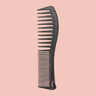 L'ANGE HAIR - Carbon Fiber Comb Dual Ended, Detangling Hair Brush, Durable Hairdressing Comb, Hair Styling Combs