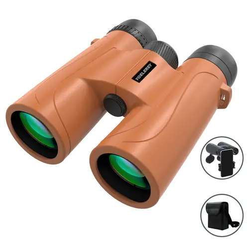 12x50 High Clarity Adult Binoculars - 23mm Large Eyepieces, BAK4 Prism, Waterproof, Lightweight, Wide Field View, Hunting Gear - Birdwatching, Thoughtful Gift for Nature Lovers,sohochic
