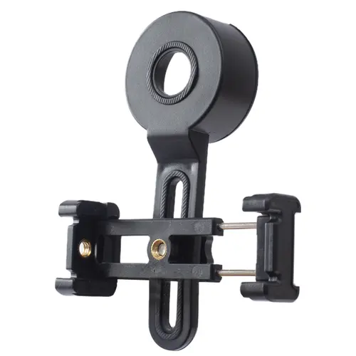 Universal Mobile Phone Clamp Mount Accessories - Durable Metal & ABS Plastic Adapter, Lightweight, Fits 35-45mm Eyepieces, Compatible with Spotting Scopes, Monoculars, Astronomical Telescopes, Microscopes, Portable for Outdoor Nature Exploration, Suitable