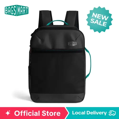 BAGSMART Blast Elite 22L Backpack - Airline-Approved, Lockable Laptop Sleeve, Durable Ripstop Nylon, RFID Pocket, Ideal for Travel & Daily Commute