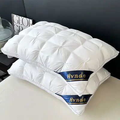 2pcs/4pcs Hotel Collection Deep Sleep Pillow - Neck Support Non-Collapse Design Hypoallergenic  for Side Supine Prone Sleepers pillows,Deals For You,Summerwins