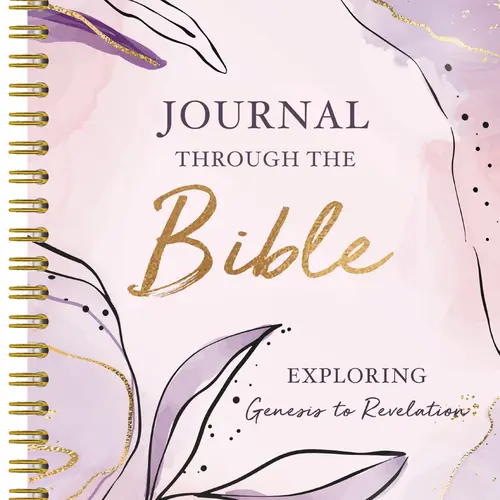 Journal Through the Bible, Spiral-Bound, with Tear-Out Memorization Cards: Explore Genesis to Revelation