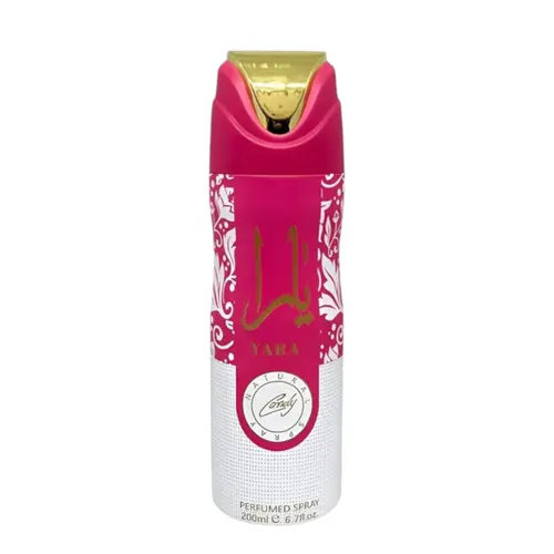 Lattafa | Yara | Candy | Women's Fragrance | 200 ML | Perfumed Body Spray | Black Currant - Green Tangerine & Strawberry Fizz Candy