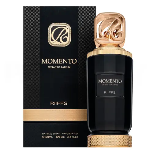 Riiffs Momento for Unisex Extrait de Parfum Spray, 3.4 Ounce