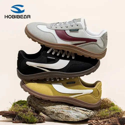 HOBIBEAR Hiking Wide-Toe Shoes, Spring/Autumn Daily Casual Shoes, Durable & Wide-Fit Neutral Sports Shoes, German Training Shoes,sohochic