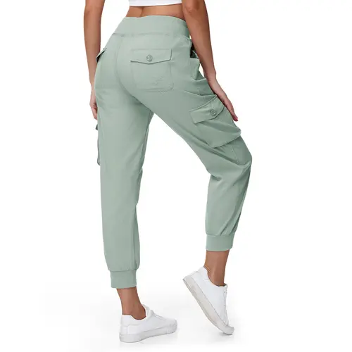 【Creator's Pick】YSENTO Women's Cargo Pants Casual Lightweight Hiking Outdoor Pants Quick Dry Travel Sweatpants Joggers Elastic Waist With Multiple Pockets  #swimweek #outdoorfun