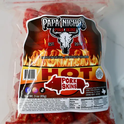 Papá Nicho’s HOT PORK SKINS