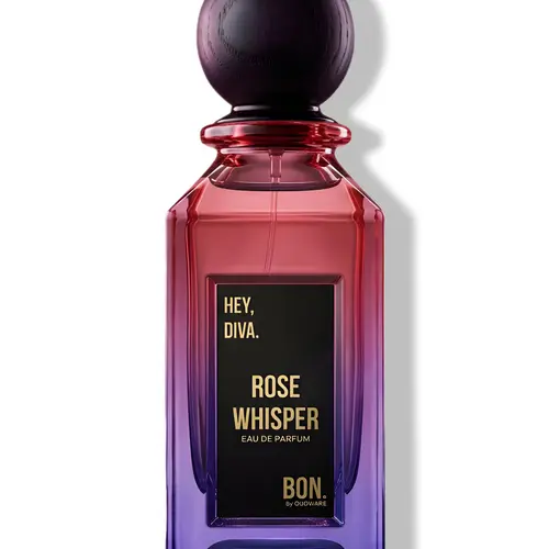 Bon By Oudware Rose Whisper Eau De Parfum (100ml/3.4 Oz) - Floral Women Perfumes, Long Lasting EDP Sprays for Women with Red Fruits, Rose, Musk Notes