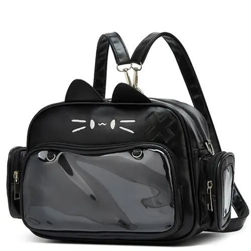 Cute Mechanical Cat Shoulder Bag for Women, Versatile Crossbody Bag, Fashionable Daily Use, Casual Style, All Seasons, Crossbody Messenger Bag, Casual Crossbody Bags, Stylish Versatile Bag