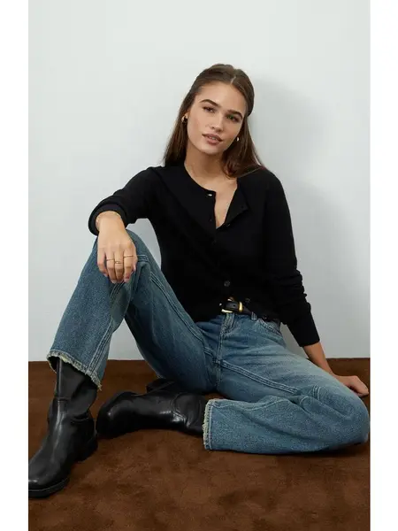 Beverly and Beck Women's Marley Button Down Cardigan