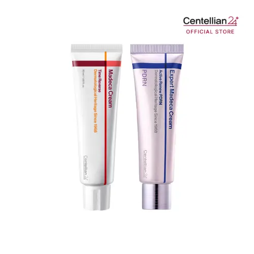 [Centellian24] K-Beauty Pharmaceutical: PDRN + TECA | Madeca Cream Time Reverse + Expert Madeca Cream Active Renew PDRN 50ml - Elasticity Firming Soothing Calming Deep Hydration Barrier Support for All Skin Types, Moisturize, Radiant Skin