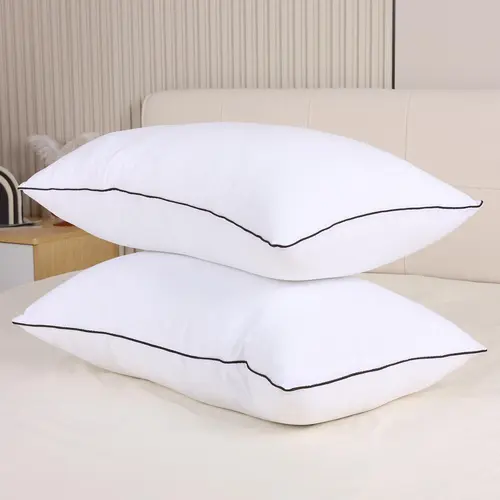 【Summer Deals】UFIST Hotel Collection 2 Pack Pillow – Soft & Breathable Bed Pillow, High-Loft Resilient Core, All-Season Comfort for Back/Side Sleepers, Home, Travel, and Office