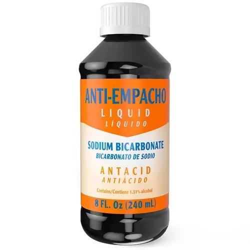 Anti-Empacho OTC Stomach Relief Liquid - Sodium Bicarbonate Antacid for Heartburn, Convenient Digestive Healthcare, 8 fl oz, 1-Pack Edible Formula, Convenience