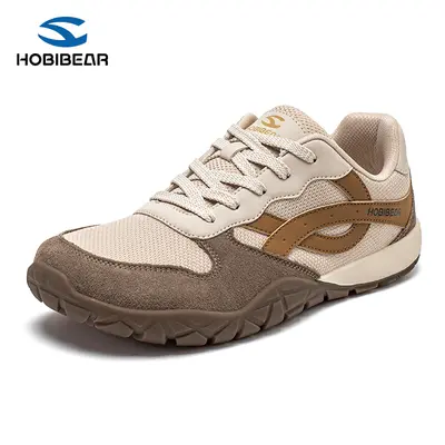 HOBIBEAR Women's Barefoot Look Shoes - Wide Width, 0 Drop, Lightweight Lace Up Sneakers for All Terrain Walking & City Fashion, Athletic Sneaks, Women's Shoes for Back to School