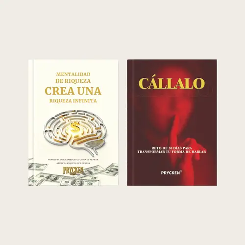 30-Day Dual Mastery Set: Comunicación de Alto Impacto + Mentalidad de Riqueza | Aprende Qué Decir y Cómo Pensar con Prácticas Diarias, Tareas de Reflexión y Estrategias Reales para Transformar tu Boca y tu Mente
