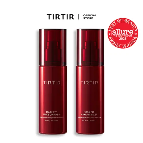 [TIRTIR Official] Flawless Lock Duo Double Hold Makeup Finishing Mist Set 2eaㅣMask Fit Makeup Fixer 80ml + 80ml