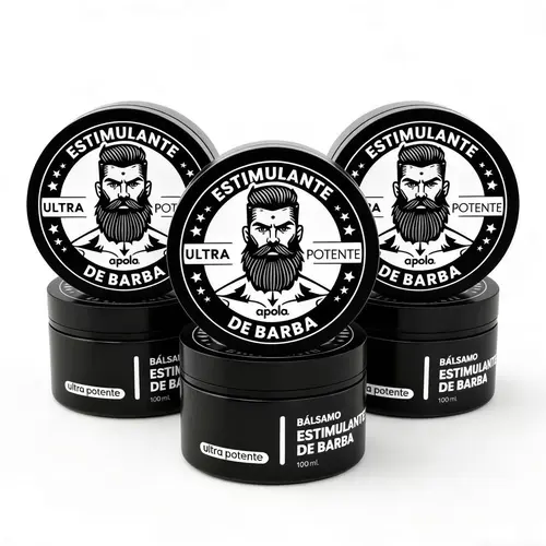 Beard Growth Cream for Men with Potent Minoxidil Formula - Non-Greasy Daily Care for Thicker Facial Hair & Anti-Hair Loss, Hair Products, Facial Hair Growth,sohochic