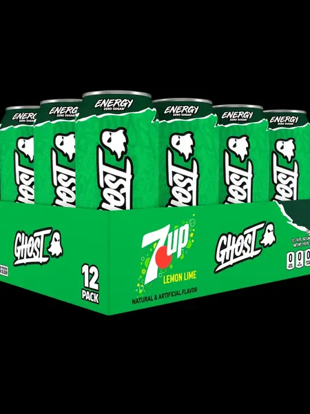 Ghost Energy Drink 12-Pack Natural Healthy Sport Beverage - 200mg Caffeine, 100% B Vitamins, Low Calorie, 0 Artificial Colors, Vegan, Gluten-Free Drinks