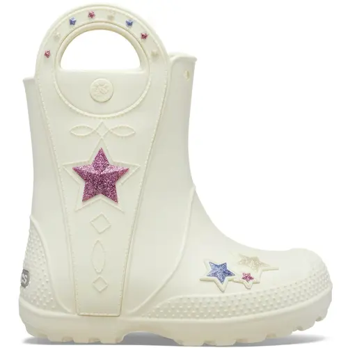 Crocs Kids’ Handle It Western Rain Boots, Cowboy and Cowgirl Boots