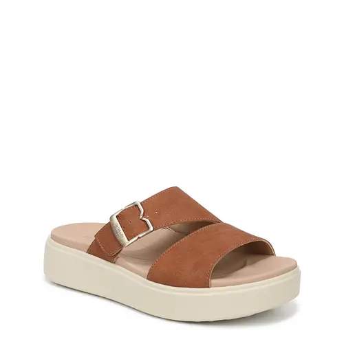 Dr. Scholl's Women's Madison Cloud Slide Sandal - Casual Slip-On Platform Heel Footwear for Women, Minimalist Daily Fashion Comfy Flats, Casual Sandals