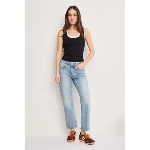 VINTAGE STRAIGHT ANKLE JEANS | INDIGO1220