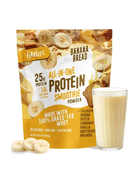 Banana Bread Protein Smoothie
