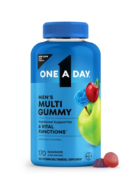 One A Day Men's Multivitamin Gummies Dietary Supplement 170ct