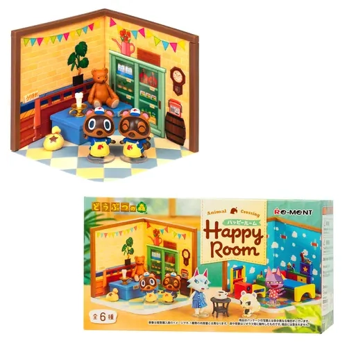 RE-MENT Nintendo Animal Crossing Blind Box Mini Figures (Happy Room)