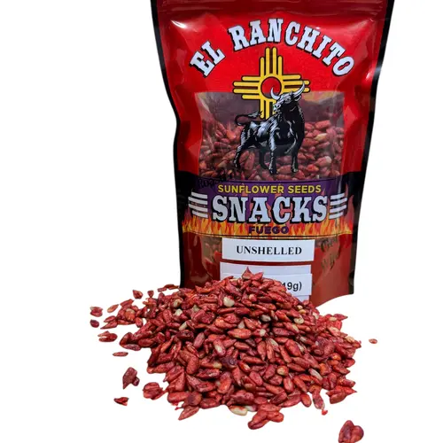Unshelled Sunflower Spicy Red Seeds 12oz