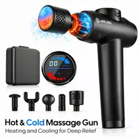 AERLANG Massage Gun with Heat and Cold,Massage Gun Massage Gun Deep Tissue | Back Massager for Pain Relief,Percussion Muscle Massager,Handheld Messager with 7Heads&Silent 20speeds Smart LCD,back to school,back to school haul,sohochic