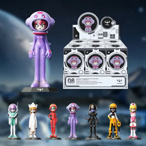 OHKU TWOTOO Planes Investigation Bureau Series Figurine Blind Box