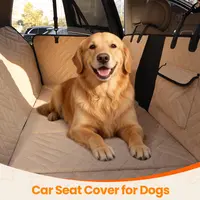 【SohoChic】 Cozila Waterproof Seat Cover for Dogs, Full Coverage Back Seat Protector for Large Dogs, Foldable Pet Car Cover for SUVs & Trucks Summervibes petlovers campingessentials