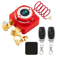 GJANSH Remote Battery Disconnect Switch 12V 240A, Upgrade Battery Kill Switch for car 12V 240A, with Led Voltage Display, Prevent Battery Drain, Remote Battery Kill Switch for Car, Truck, RV,SnapFixMate toolupgrade
