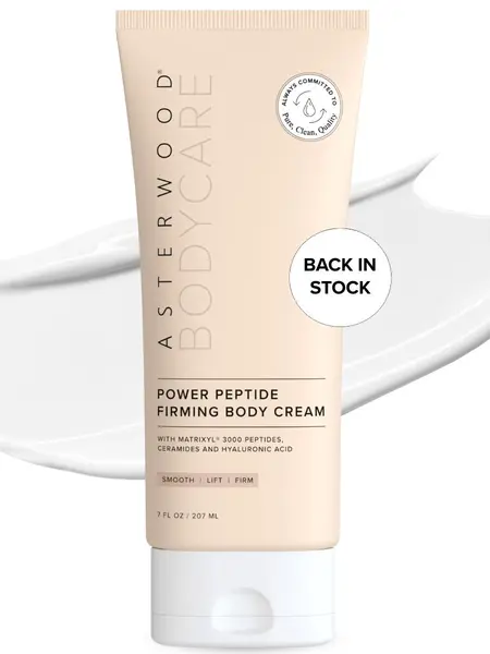 Power Peptide Firming Body Cream | Matrixyl 3000, Ceramides & Hyaluronic Acid | Clinically-Inspired Firming, Lifting & Barrier Repair for Whole Body | Fragrance-Free | 7 Fl Oz