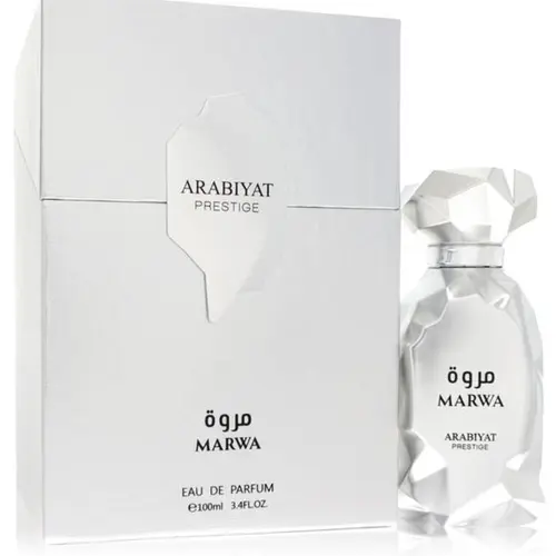 Arabiyat Prestige | Marwa | Mens Fragrance | 100 ML | Eau De Parfum | Sicilian Orange + Nigerian Ginger + Chinese Black Tea Notes