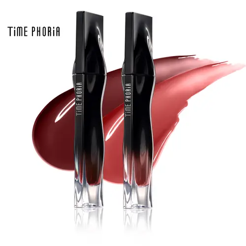 [TIMEPHORIA HOT 2PCS] Stellar Dust Lip Stain Bundle - High Coverage Lip Tint & Gloss with Glassy Finish & 30% Moisture Content for Flawless Makeup Look,sohochic