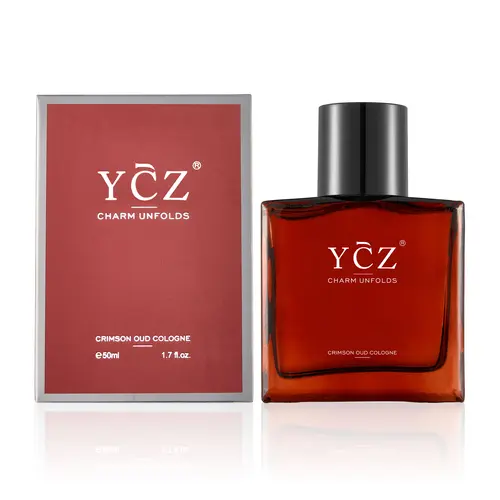[YCZ] Crimson Oud Eau de Parfum 1.7 fl oz | Spicy Oriental Aroma | Composed Sophisticated Men Fragrance | Long-lasting Scent for Daily & Social Occasions, Embody Wisdom and Steady Inner Confidence | Vegan & Cruelty-Free,back to school,sohochic