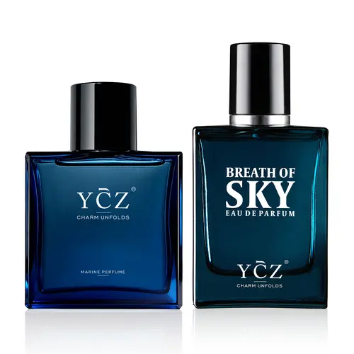 [YCZ] Women's Fragrance Gift Set for Adults, 2-Piece Long-Lasting Liquid Eau de Parfum - Marine Citrus, Woody Ginger Notes, 2×1.7 fl oz (50ml) Single Item, All-Day Wear,sohochic