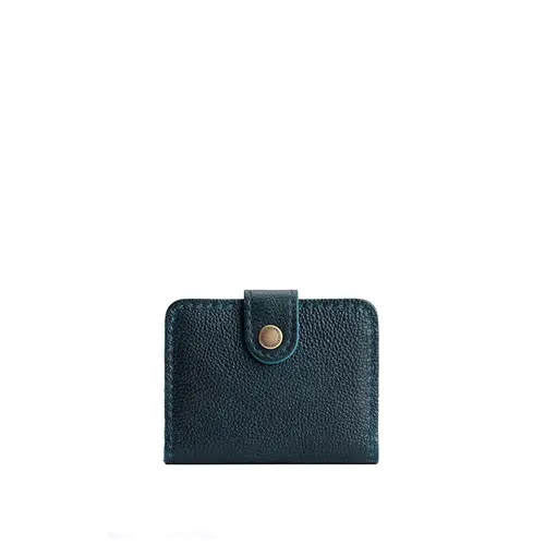 Portland Leather Mini Bifold Wallet - Real Leather Compact Wallet & Pocket Purse