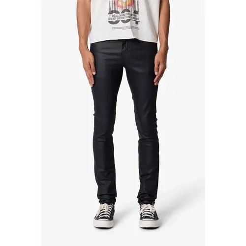 mnml Skinny Waxed Denim - Black