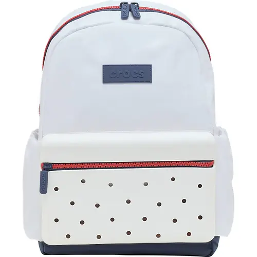 Crocs Classic Nylon Backpack, Ready to Personalize Travel and School Bag
